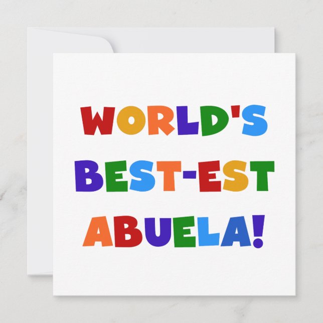 Die besten Abuela-Farbtücher der Welt (Vorderseite)