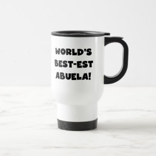 Die besten Abuela-Geschenke in Schwarz-Weiß Reisebecher