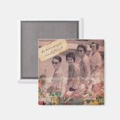 Die besten Antiquitäten sind alte Freunde Magnet (Vorderseite/Rückseite)