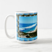 Die besten Ausblicke auf den Strand Gerahmt, Kaffeetasse (Links)