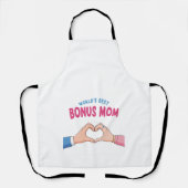 Die besten Bonus-Mama-Hands der Welt Schürze (Vorderseite)