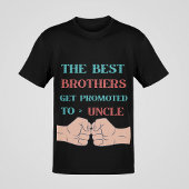 Die besten Brüder werden für Onkel Männer T-Shirt