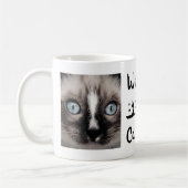 Die besten Cat Vater der Welt Personalisierte Foto Kaffeetasse (Links)