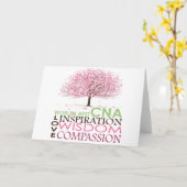 Die besten CNA-Geschenke der Welt Karte (Gelbe Blume)