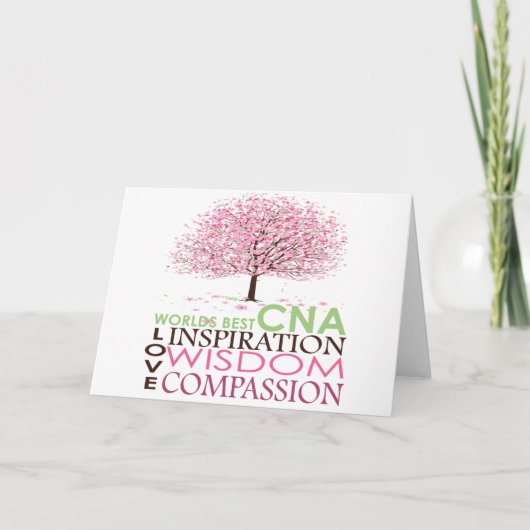 Die besten CNA-Geschenke der Welt Karte (Vorderseite)
