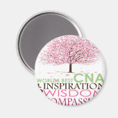 Die besten CNA-Geschenke der Welt Magnet (Vorderseite/Rückseite)