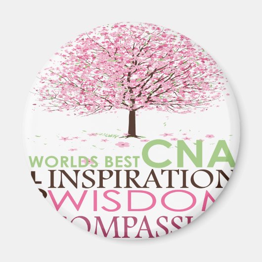 Die besten CNA-Geschenke der Welt Magnet (Vorne)