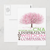 Die besten CNA-Geschenke der Welt Postkarte (Vorne/Hinten)