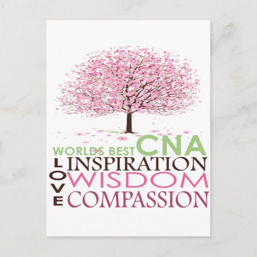 Die besten CNA-Geschenke der Welt Postkarte (Vorderseite)