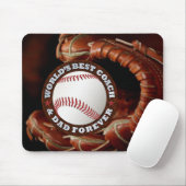 Die besten Coach & Vater 1 Mousepads der Welt (Mit Mouse)