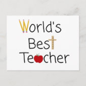 Die besten Cool School-Angebote der Welt für Lehre Postkarte (Vorderseite)