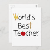 Die besten Cool School-Angebote der Welt für Lehre Postkarte (Vorne/Hinten)