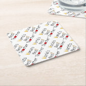 Die besten Cool School-Angebote der Welt für Lehre Rechteckiger Pappuntersetzer (angewinkelt)