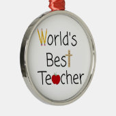 Die besten Cool School-Angebote der Welt für Lehre Silbernes Ornament (Rechts)