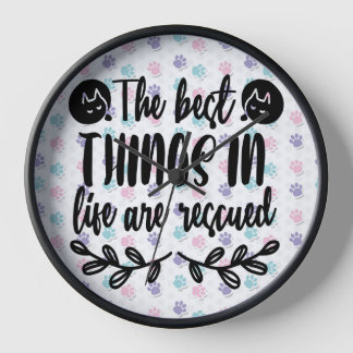 DIE BESTEN DINGE IM LEBEN SIND RESKUTIERT PASTEL P UHR