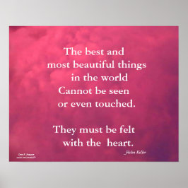 DIE BESTEN... DINGE IN DER WELT HELEN KELLER POSTER