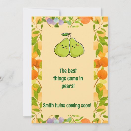 Die besten Dinge kommen in der Ankündigung von Bir (Vorderseite)