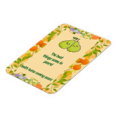 Die besten Dinge kommen in der Ankündigung von Bir Magnet (Linke Seite)