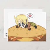 Die besten Dinge Postkarte (Vorne/Hinten)