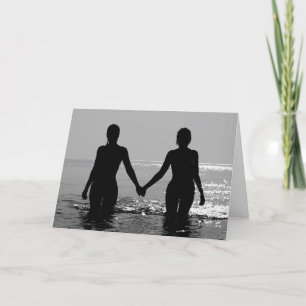 Die besten Dinge werden mit dem Herzen gefühlt. Karte