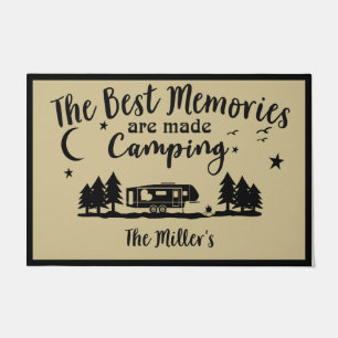 Die besten Erinnerungen sind Made Camping Rug, Cam Fußmatte