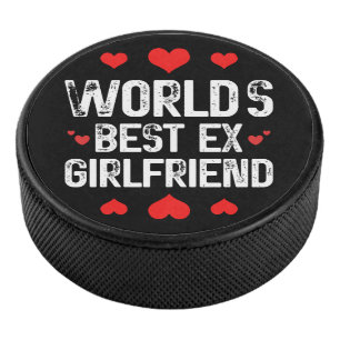 Die besten Ex-Girlfriend-Niedlichen Lustige Sprüch Eishockey Puck