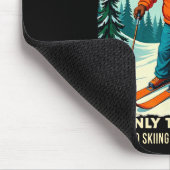 Die Besten fahren noch mit Siebzig Ski Mousepad (Ecke)