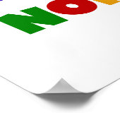 Die besten Farben der Welt für Nonnie Bright Poster (Ecke)