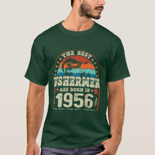 Die besten Fischer sind 1956 Geboren T-Shirt