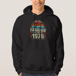 Die besten Fischer sind 1978 Geboren Hoodie