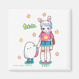 Die besten Freunde 2 Zoll Platz Magnet