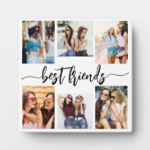 Die besten Freunde 6 Fotocollage Keepake Fotoplatte (Vorderseite)