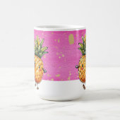 Die besten Freunde Ananas Kawaii Ananas Niedlich P Kaffeetasse (Mittel)