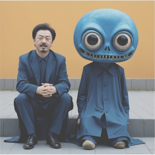 Die besten Freunde Aufkleber (Vorderseite)