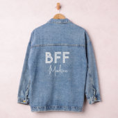 Die besten Freunde BESTE FREUNDIN Chic Personalisi Jeansjacke (Hangar)