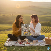 Die besten Freunde | Bestie Foto Collage Fotoplatte