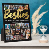 Die besten Freunde | Besties Foto Collage Fotoplatte (Seite)