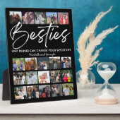 Die besten Freunde | Besties Foto Collage Fotoplatte (Seite)