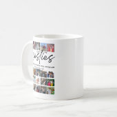 Die besten Freunde | Besties Foto Collage Kaffeetasse (Vorderseite Links)