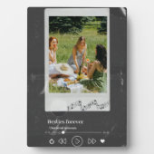 Die besten Freunde _ Besties Foto Collage Plaque Fotoplatte (Vorderseite)