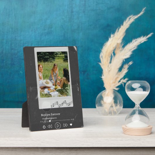 Die besten Freunde _ Besties Foto Collage Plaque Fotoplatte (Seite)