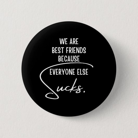 Die besten Freunde Button (Vorderseite)