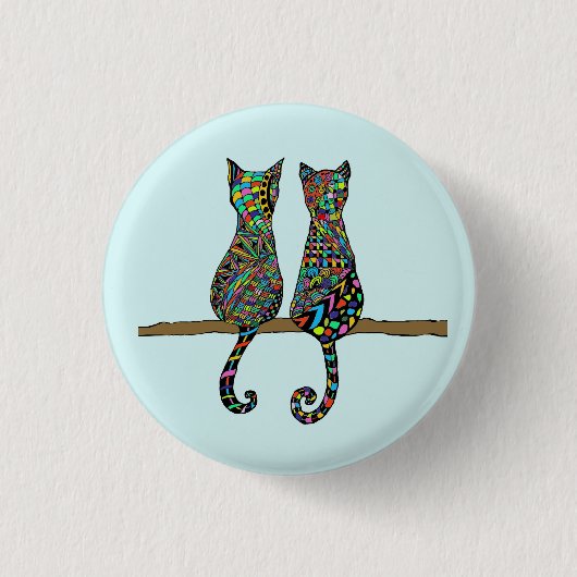 Die besten Freunde Button (Vorderseite)