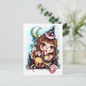 Die besten Freunde... Circus Spaß! Postkarte (Stehend Vorderseite)