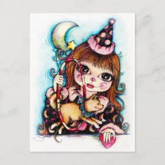 Die besten Freunde... Circus Spaß! Postkarte