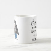 Die besten Freunde der Brünetten Dark Bun Hair BES Kaffeetasse (Mittel)