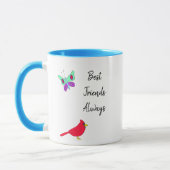 Die besten Freunde der Kunst Tasse (Links)