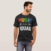 Die besten Freunde der Musik-Truppe - T-Shirt (Vorne ganz)