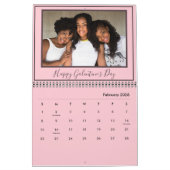 Die besten Freunde des neuen, rosa Fotos Kalender (Feb 2026)