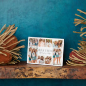 Die besten Freunde Elegante BESTE FREUNDIN Collage Fotoplatte (Seite)